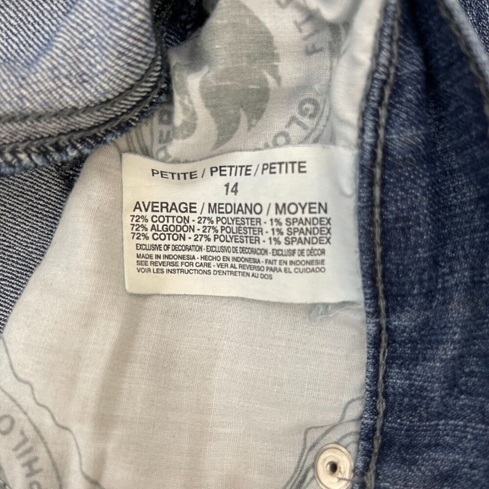 Gloria Vanderbilt Amanda  Women Stretch Denim Jeans Size 14P - Picture 8 of 9